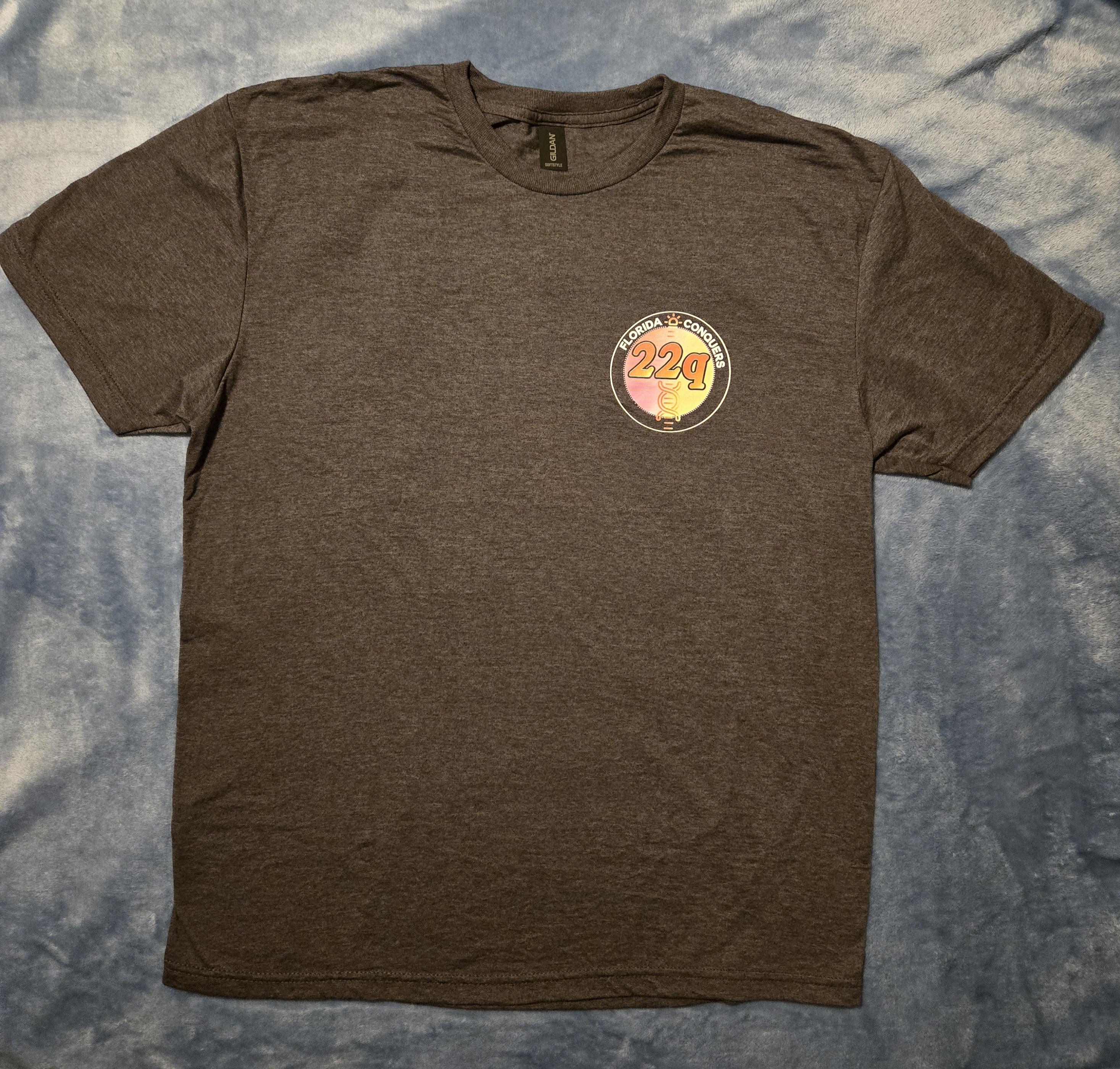 FL Conquers 22q Adult T-Shirt